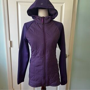 Athleta Women's Purple Jacket fleeced lined Size Small
